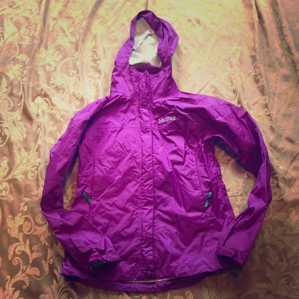 Marmot waterproof hooded lightweight jacket